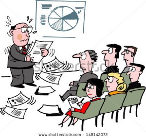 cartoon-of-business-executive-giving-speech-before-audience-148142072